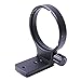 Produktbild Metall Objektivhalter Halsband Support Stativschelle Tripod Mount Ring für Nikon AF 80-400mm f/4.5-5.6D ED VR und Nikon AF-S 300mm f/4D IF-ED mit Schnellwechselplatte Kompatibel mit Arca Kugelkopf