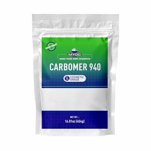 Image of Carbomer 940 Powder for DIY Skincare - 454 g | Cosmetic Grade Thickening & Gelling Agent | For Serums, Gels, Creams, Lotions, Hand Gel & Personal Care Formulations
