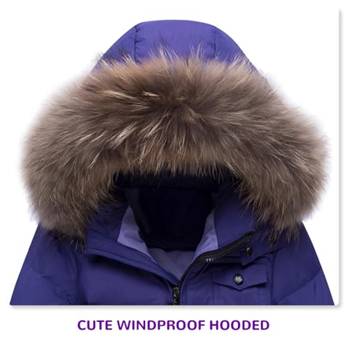 Toddler Snowsuit Boy Baby Winter Coat Girl Snow Pants and Jackets Bib 1-2-3-4-5T2