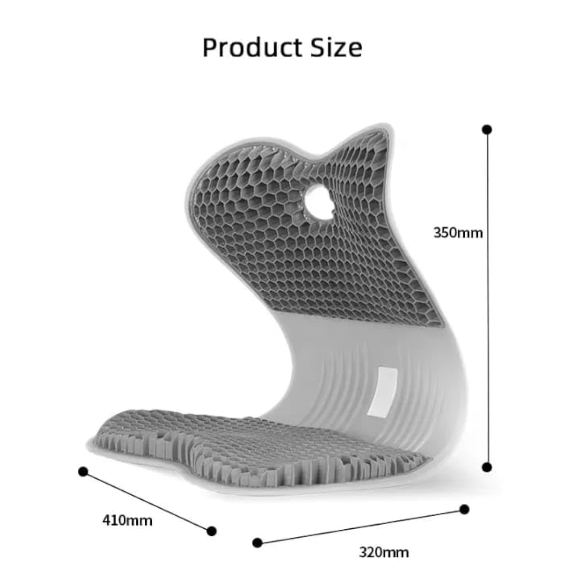 Soft Ergonomic Back Support Pillow for Couch