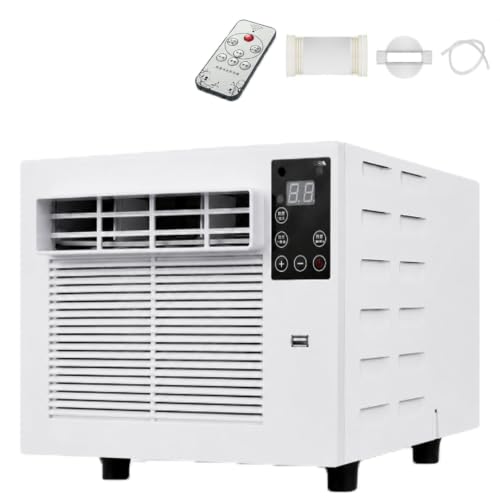 ErShangMao Aire Acondicionado Portátil,Aire Acondicionado Móvil para Tiendas De Campaña con 1876 Btu,Control Remoto,280 W para Tiendas De Campaña De 1 A 3 Personas,Caravanas Y Autocaravanas AC