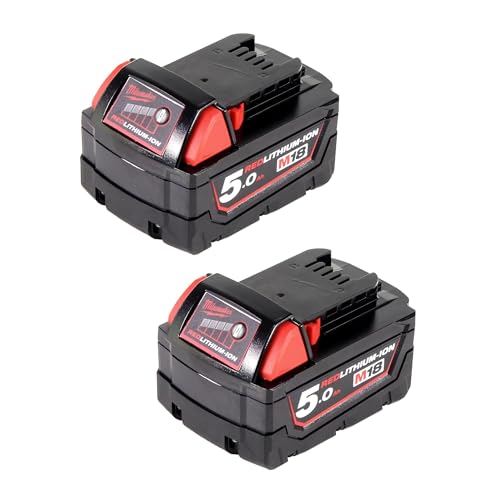 Milwaukee Akku Starter 18V Set mit 2x M18 B5 Akku 18V 5 0Ah