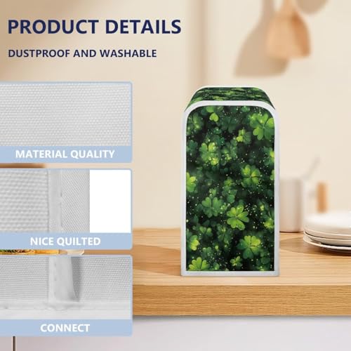 St Patrick's for Can Opener Dust Cover for Gifts Electric Can Opener Covers Kitchen Appliance Cover Kitchen Home Decor Small Appliance Covers - Image 6