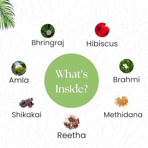 Image of Havintha Amla Reetha Shikakai Methidana Hibiscus Bhringraj & Brahmi Powder - Each 250 Grams (Combo pack of 7)