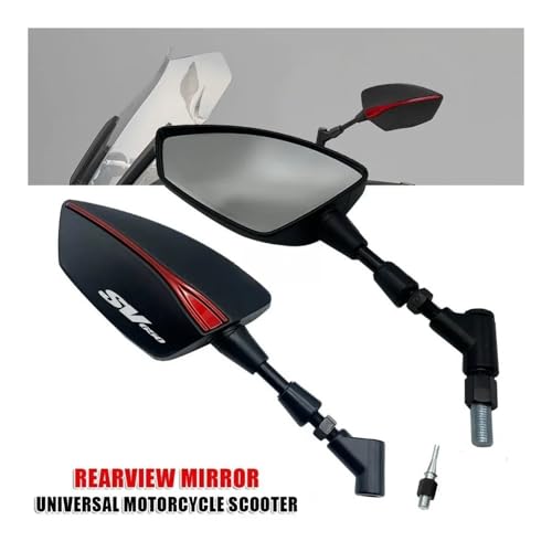 Espejo retrovisor de moto ajustable para rutas en Suzuki SV 650 2
