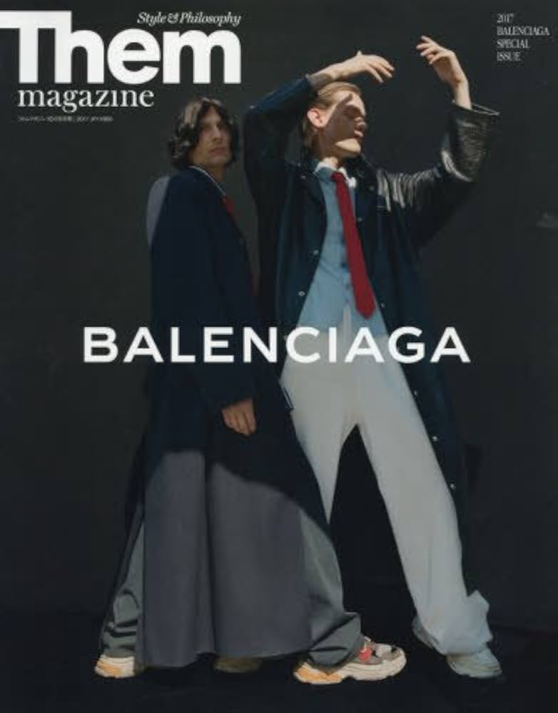 Amazon.co.jp: BALENCIAGA(バレンシアガ) 2017年 10 月号 [雑誌]: Them