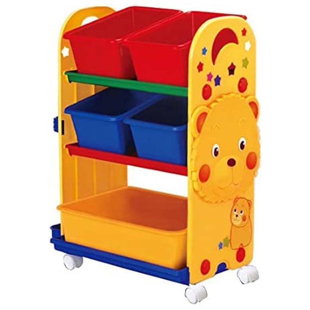 Amazon.co.jp: 錦化成 おもちゃ箱 くまのトイ・ステーション