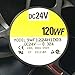 120MM DC24V 0.32A 7.68W 9WF1224H1D03 Industrial Control Cabinet Fan 120 * 120 * 38MM A90L-0001-0509 12CM Fanack Power Module Fan (3pin)
