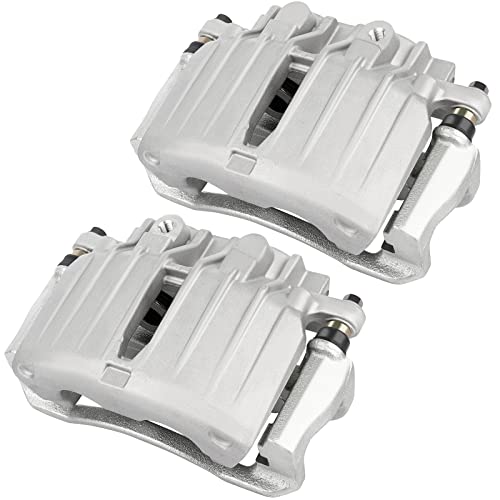 Image of cciyu 18-B4764 18-B4765 Rear Left & Right Brake Calipers w /Bracket fit For Cadillac Escalade ESV EXT,For Chevy Avalanche Silverado Suburban 1500 Classic HD Tahoe,For GMC Sierra 1500 HD Yukon XL 1500