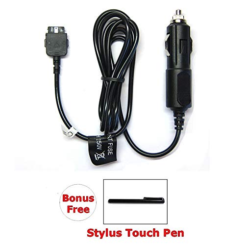 Ramtech Dc 12V 3A Universal Car Charger Power Adapter Cable Cord For Gps, Compatible With Garmin Nuvi 755 755T, Stylus Pen Included, Ch700 #TOP4