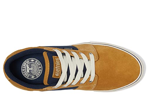 Image of Etnies Barge LS - Classic Skate Look, Slim Vulcanized Silhoutte, Hefty Armored Collar, Reinforced Vulc