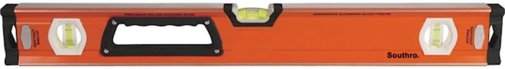 24 In. Aluminum Heavy-Duty Box Level, Mfr: 9950-2400-A