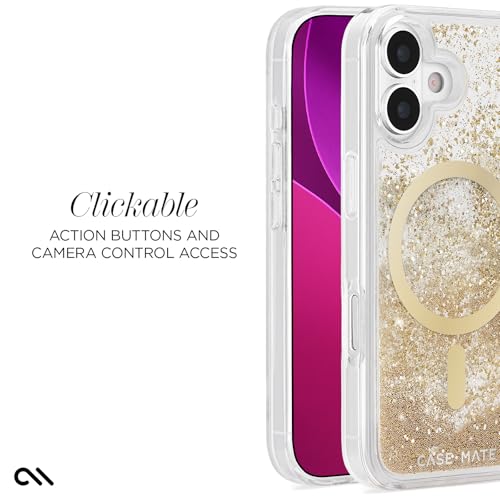 Image of Case-Mate iPhone 17 Case - Gold Waterfall