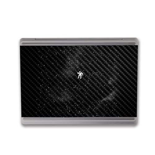 Image of MightySkins Carbon Fiber Skin Compatible with Microsoft Surface Laptop Go 3 (2023) Full Wrap Kit - Gravity | Protective, Durable Textured Carbon Fiber Finish | Made in The USA