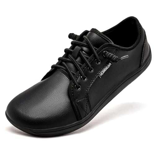 HOBIBEAR Womens Mens Wide Minimalist Barefoot Sneakers Zero Drop Slip on Shoes Lightweight Comfortable