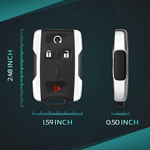image for HelloAuto Key Fob Fit for Chevy Silverado Colorado & GMC Sierra Canyon