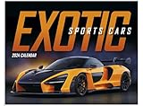 Exotic Sports Cars 2024 Hanging Wall Calendar - 19' x 11' (Open) 2024 Monthly Appointment Planner and Organizer. The worlds fastest and most expensive beautiful cars!
