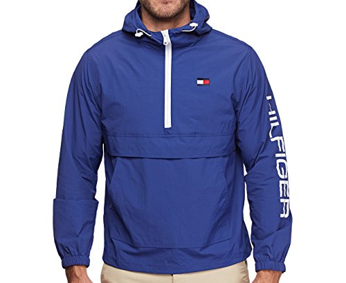 Image of Tommy Hilfiger Men's Retro Lightweight Taslan Popover Jacket