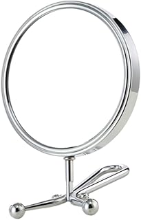 FOMIYES Mini Portable Makeup Mirror Double-Si...