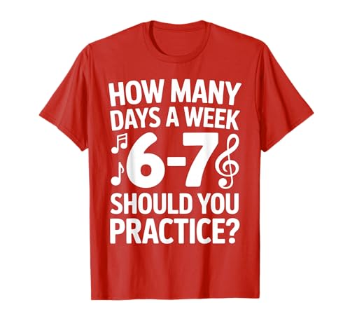 Funny 6 7 Meme Music Students Six Seven Outfit Music Teacher T-Shirt