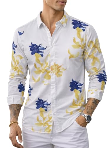 Image of Noble Monk Men's Full Sleeve Shirt | Casual Shirt for Men | Stylish Cotton Blend | Comfortable Everyday Wear | Button Down Clothing | Travel & Outdoor Apparel