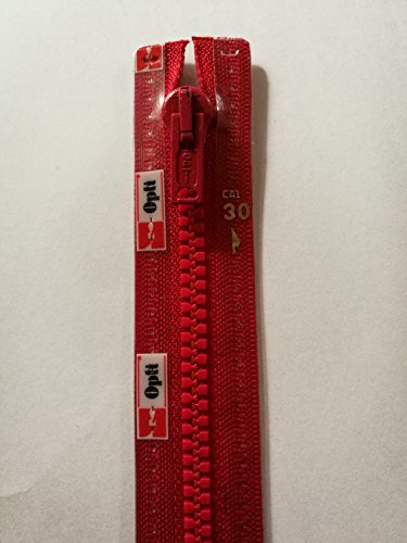 Opti Zip Fastening, 100% Polyester, # 00210 Blue, 50 cm, #00210 Blue - Image 4