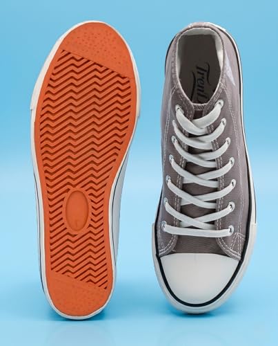 Image of Long High Top Canvas Men Sneakers