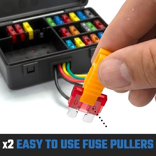 Image of NEIKO 50505A Car Fuse Master Assortment Set, 306pc, Fast Acting, Auto Fuses Kit, Standard, Micro & Mini Sizes, 2A, 5A, 10A, 15A, 20A, 30A, and 35 Amp, Marine Boat, Automotive, RV, Car Fuse Kit