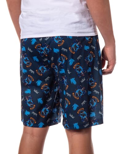 Harry Potter Pajamas Hogwarts House Crest Pj Sleep Pajama Shorts - Slytherin, Ravenclaw, Gryffindor, Hufflepuff4
