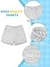 Ruisita 3 Pack Unisex Baby Toddler Cotton Shorts with Drawstring Baby Pull-on Soild Shorts Soft Clothes for Summer Daily