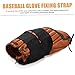 GOOHOCHY Adhesive Baseball Glove Strap Slip Softball Pitcher Glove Accessory for Youth and Adults Black Design