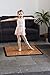 SnapFloors 3X3 Modular Dance Floor Kit (3' x 3'), 21 Piece (Teak)