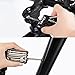 WOTOW Bike Repair Tool Kit & Bike Saddle Bag, 14 in 1 Bike Chain Tool Hex Key Wrench Maintain Accessories Multitool Set with Portable Under Seat Bag for Road Mountain Commuter Bicycle(Black)