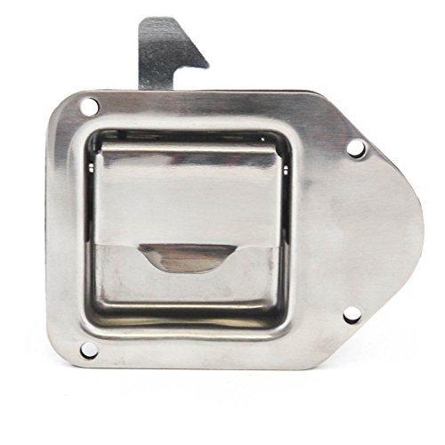 Red Hound Auto Stainless Door Trailer Toolbox Rv Handle Latch 4-3/8 Inches X 3-1/4 Inches Paddle Heavy Duty #TOP3