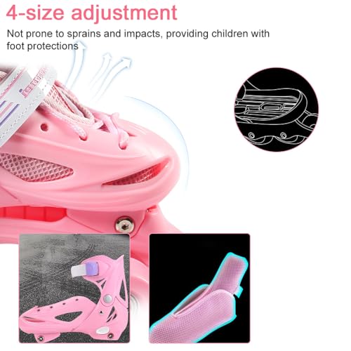 Patins à roulettes ajustables pour apprendre à patiner sans douleur - 7