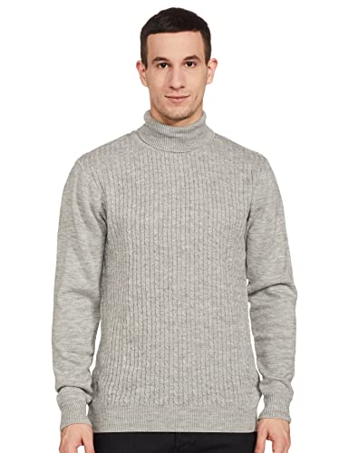 Image of Amazon Brand - Symbol Men's Casual Acrylic High Neck Sweater (Available in Plus Sizes)