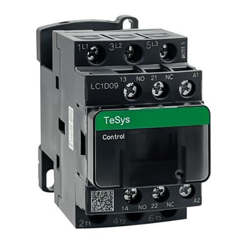 Contacteur CA 220V triphasé 3 pôles inverseur de commande 50/60Hz LC1D18E7C