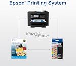 Epson 812 DURABrite Ultra Encre haute capacité Pack combo de cartouches noires et couleur (T812XL-XCS) Compatible avec Workforce Pro WF-7310, 7820, 7840, EC-C7000
