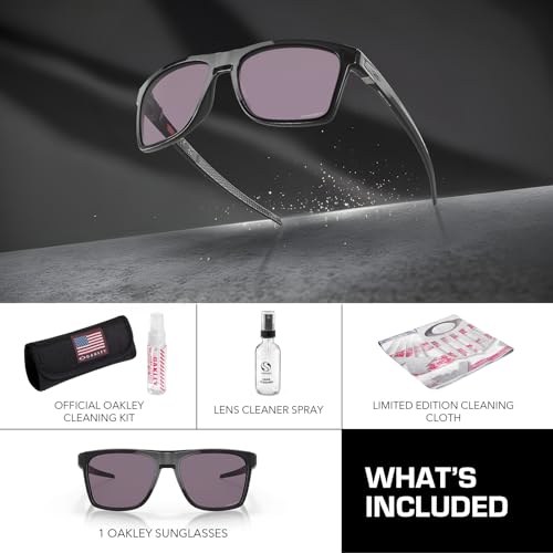 Image of Oakley LEFFINGWELL OO9100 Rectangle Sunglasses With Official Eyewear Kit | Men's Sunglasses