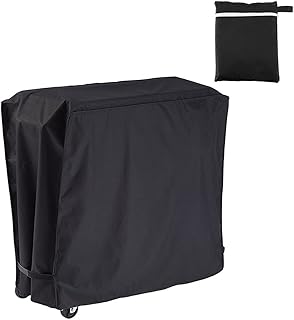 FLR Black Cooler Cover Universal Waterproof Durable Rolling Cooler Patio Cooler Cover Protection for Outdoor Beverage Cart Rolling Ice Chest Party Cooler