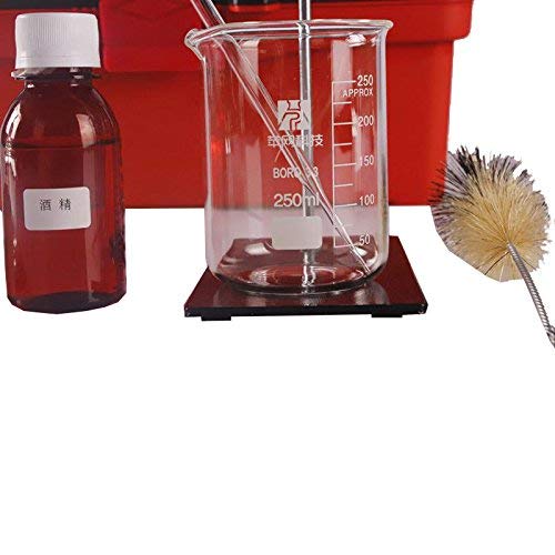 Miniatura 4 de Aparato de destilación de aceite esencial de laboratorio de 8.5 fl oz-67.6 fl oz, destilador de agua, kits de cristalería con embudo separador