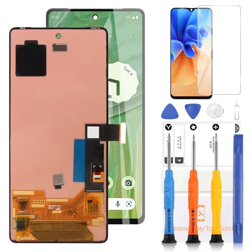 Kit écran OLED Pixel 7 5G Dalle LCD Vitre Tactile de Réparation pour GVU6C GQML3