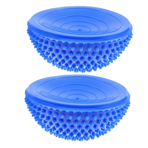 HANABASS 2pcs Hedgehog Balance Balls for Adults Sensory Training Work Out Balls for Stability Coordination Activities for Fitness Classes Family Bonding