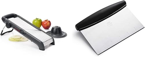 Vista 36 de OXO Steel Chef's Mandoline Slicer 2.0 y OXO Good Grips - Raspador y picador de acero inoxidable