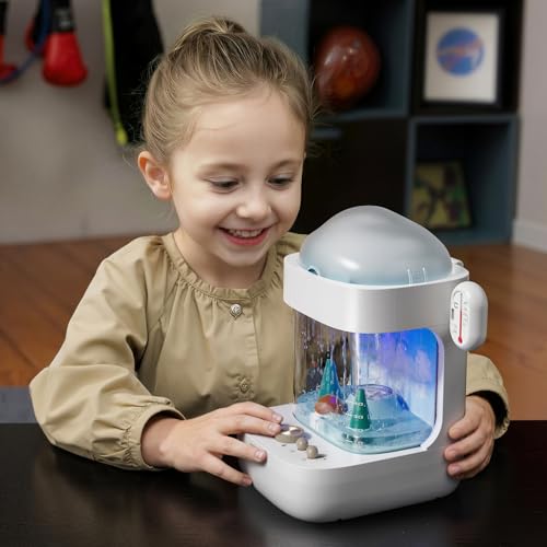 Science Can STEM Kits for Kids Age 6-8, Multifunctional 3-in-1 Weather Station for Kids, Educational Science Kits with 8 Weather, Humidifier & White Noise Mode, Birthday Gifts for 5 6 7 8 Girls Boys - Image 2