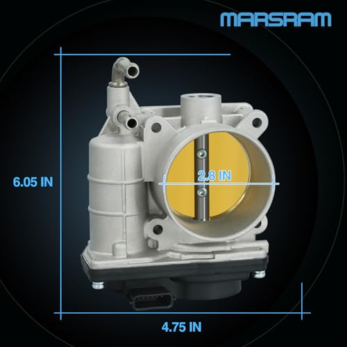 Marsram Electronic Throttle Body Compatible with Nissan 2007-2013 Altima, 2008-2012 Rogue, 2007-2012 Sentra, 2.5L L4, Replace 16119JK20A ETB0004 16119-JA00A by Marsram - Used condition - Image 7