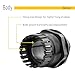 Anyinn Cable Gland PG13.5 10 Packs IP68 Waterproof Nylon Cable Connectors with Locknut and Gaskets - Suitable for 7mm - 12mm Cables