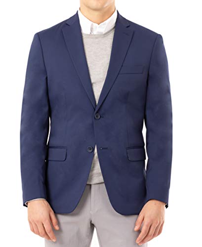 IZOD Men's Varsity Blazer, Navy, 44R