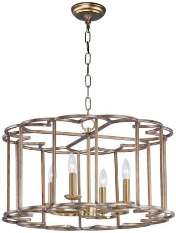 Maxim Helix-Four Light Chandelier-24 Inches Wide by 14.5 inches high -Traditional Installation