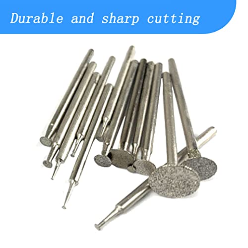 Luo Ke ML198-5015 13 Pcs T Shape Diamond Burr thumb #2